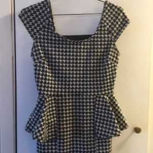 Houndstooth Dress
